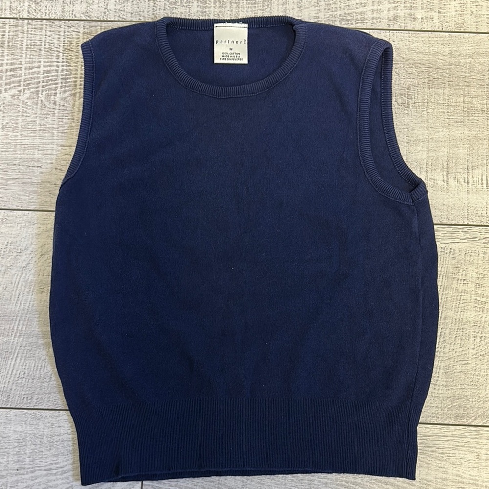 Partners Women's Navy Crewneck Top